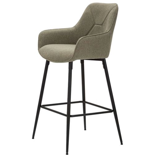 Mauro Ferretti Barska stolica BAR STOOL GREY SET 2 kom cm 55X55X109 slika 3