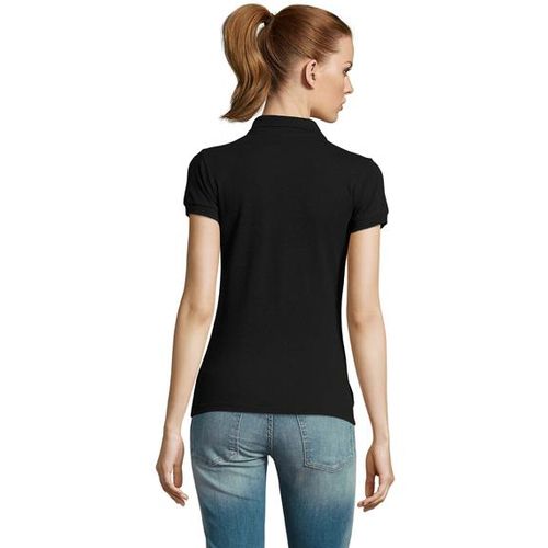 PASSION ženska polo majica sa kratkim rukavima - Crna, M  slika 4