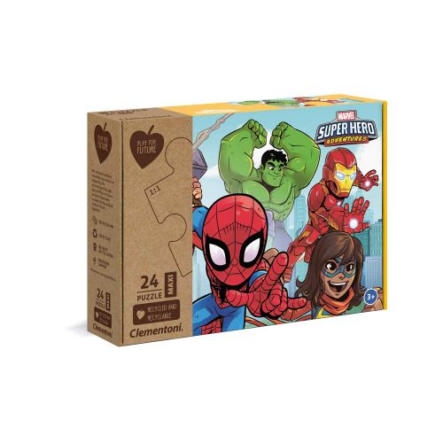 Clementoni Puzzle 24 Maxi Pff - Marvel Superhero 2020 slika 1