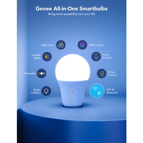 GOVEE RGBWW SMART LED BULB E27 1200LM 1 PACK slika 5