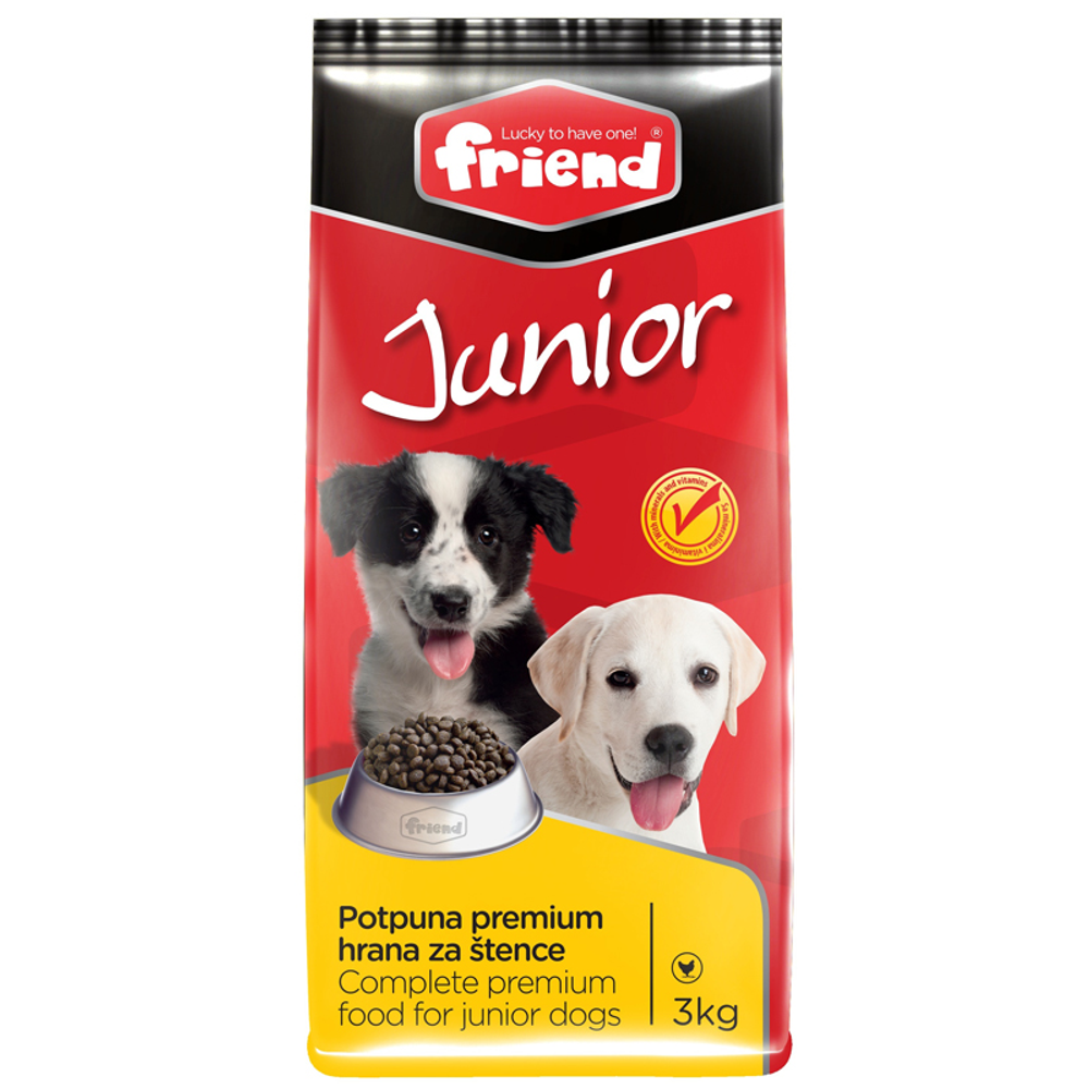 Friend Junior suha hrana za pse 3kg slika 1