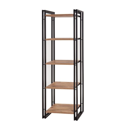 Cosmo Penta Atlantic PineBlack Bookshelf slika 3