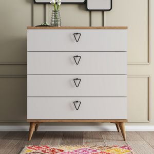 Versa-Ce 3616 Oak White Komoda