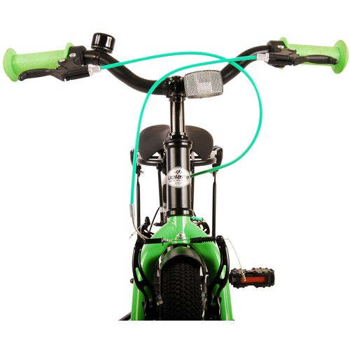 Dječji bicikl Volare Thombike 16" s dvije ručne kočnice crno-zeleni slika 12