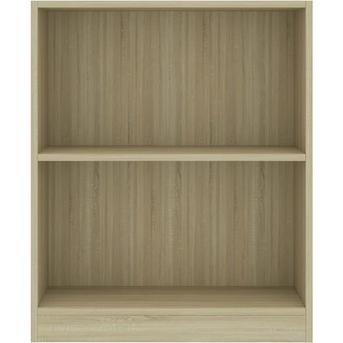 Polica za knjige hrast sonoma 60x24x74,5 cm konstruirano drvo slika 4