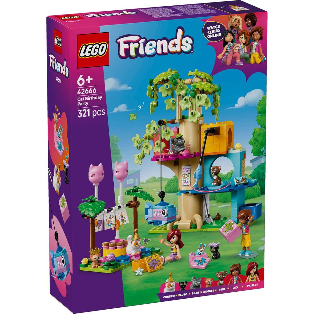 LEGO 42666 Cat Birthday Party slika 1