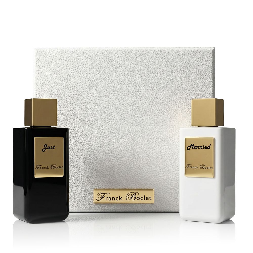 Franck Boclet Extrait de Parfum Just 100 ml + Extrait de Parfum Married 100 ml (man) slika 2