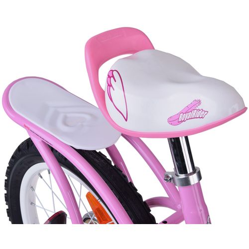 RoyalBaby bicikl 18″ Little Swan Pink slika 4