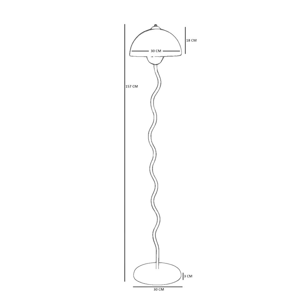 Opviq Podna lampa 591, menta slika 4