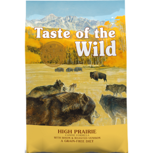 TASTE OF THE WILD High Prairie, s mesom bizona i srnetinom, bez žitarica, 12,2 kg slika 1