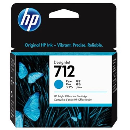 HP Kertridz No.712 Cyan 29 ml (3ED67A) slika 1