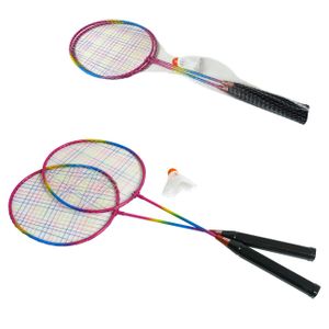 Set za badminton - 2 reketa i 1 lopticom