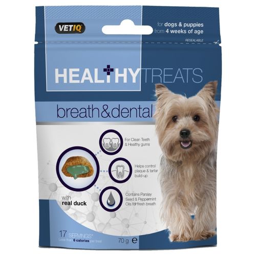 Mark+Chappell Healthy Treats Breath&Dental za odrasle pse i štence 70 g slika 1