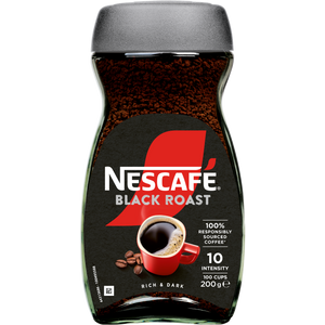 Nescafé Instant kava Black Roast staklenka 200g