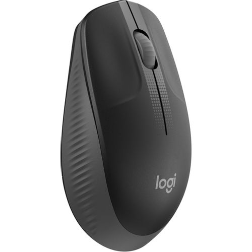 LOGITECH M190 Full-Size Wireless sivi miš slika 2