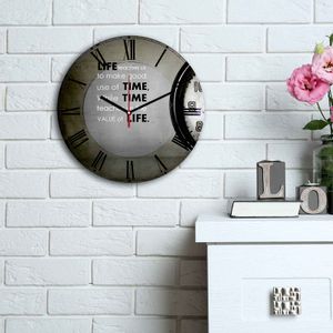 3030MS-040 Multicolor Decorative MDF Clock