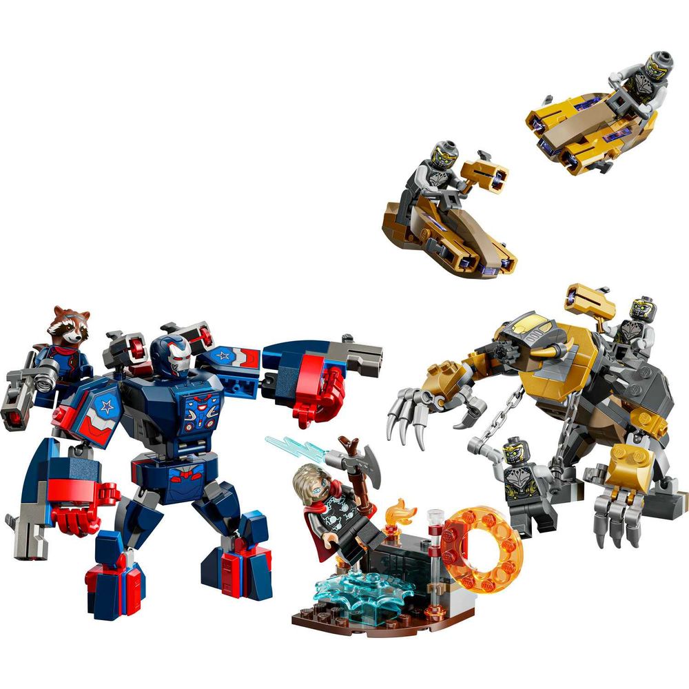 LEGO 76322 Avengers: Endgame Thor vs. Chitauri slika 2