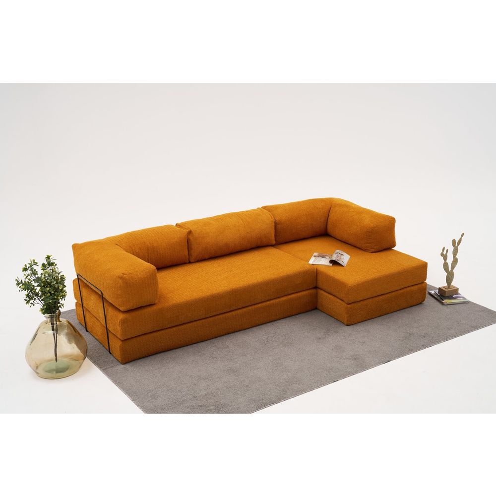 Comfort - Narandžasti Ugaoni Sofe slika 2
