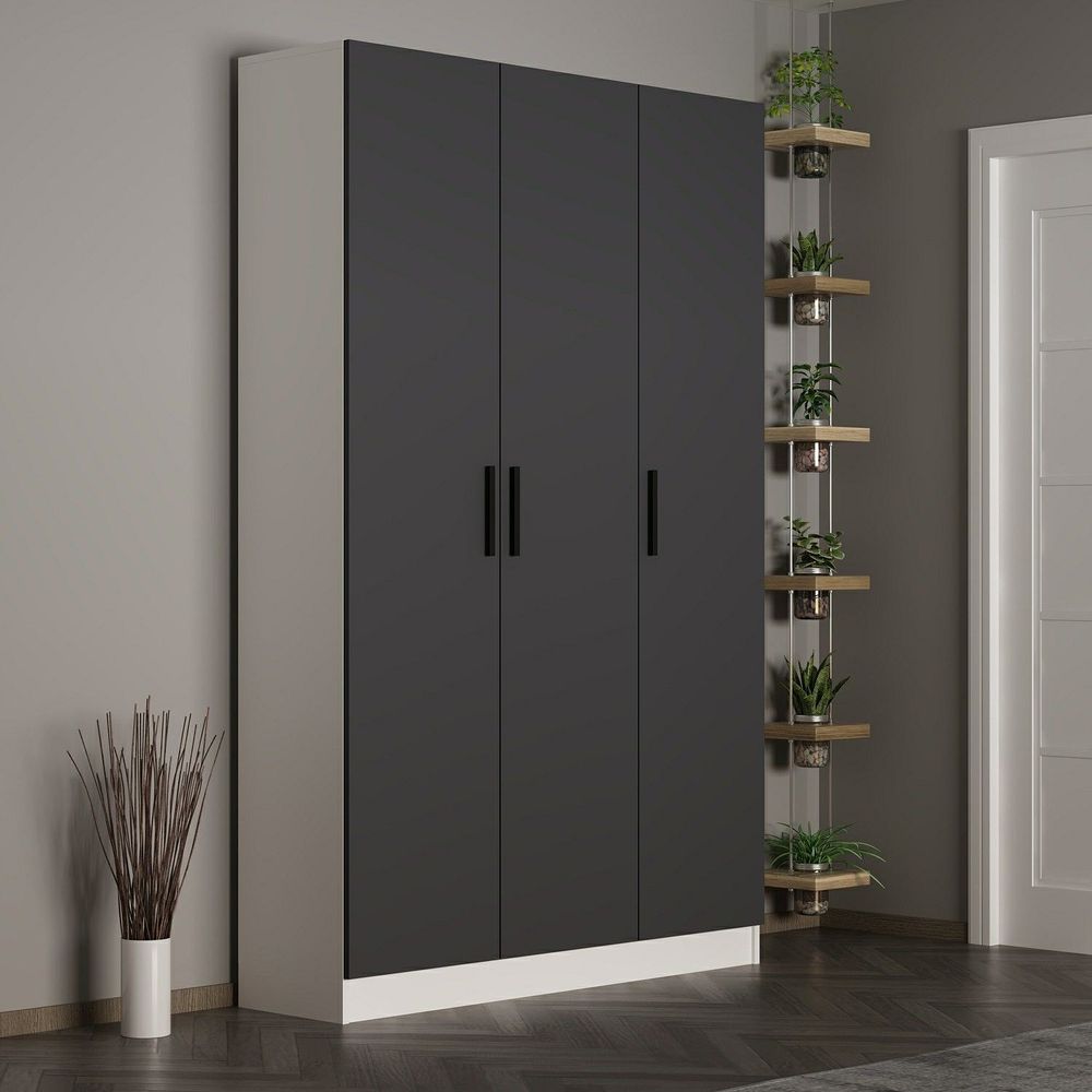 Hall stand Noah - 8210 u antracitnoj boji slika 1