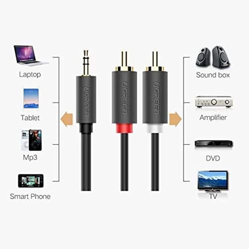 Ugreen 3.5mm na 2x RCA kabel, 2M - 10510 slika 3