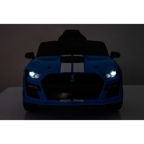 Licencirani Ford Mustang Shelby plavi - auto na akumulator slika 4