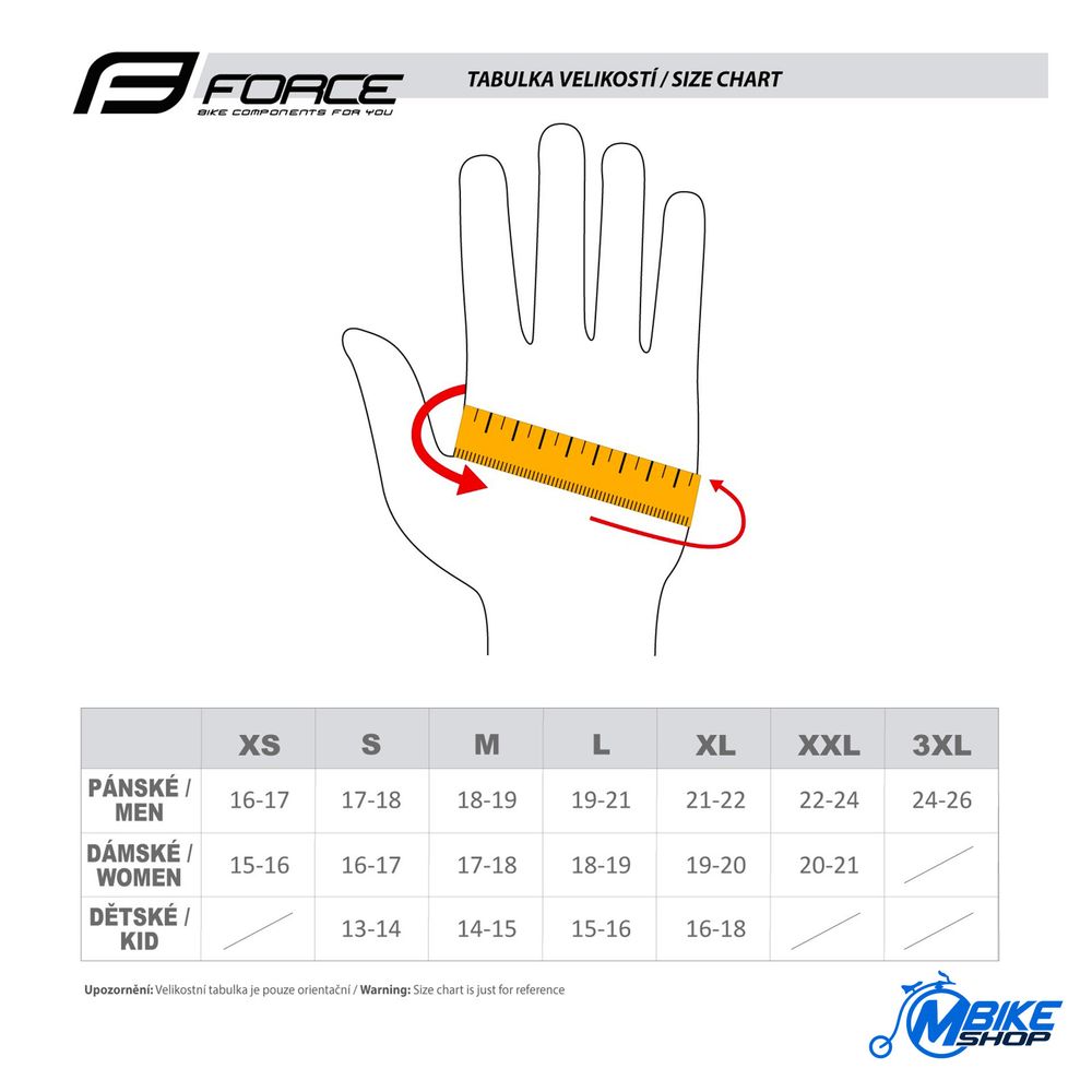 Force Rukavice za biciklizam MTB Autonomy Red slika 2