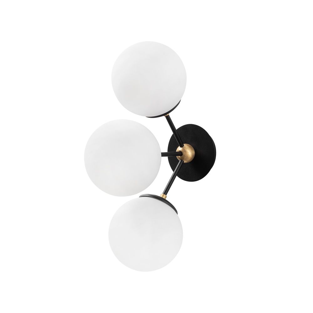 Gondol - 3021 Crno-Bijela Zidna Lampa slika 4