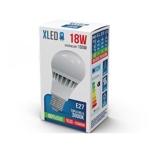 XLED E27 18W LED sijalica 3000K/Toplo Bela/220V/1890Lm