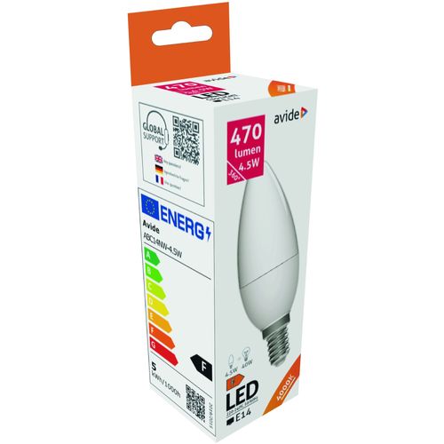 Avide žarulja LED Candle E14 4,5W  slika 3