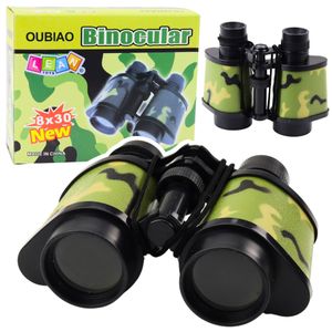 Dječji dalekozor Mali praktični kamuflažni 8x30