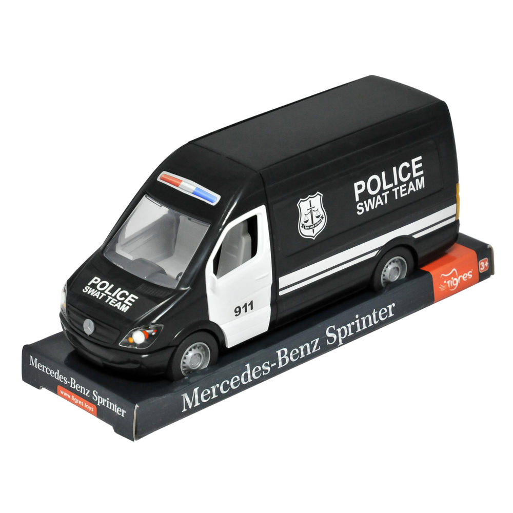 Tigres Mercedes-Benz Sprinter Policijski Kombi 39721 - Crni slika 1