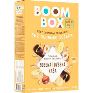 Boom Box Zobena kaša Čokolada, Banana, Lješnjaci 300g