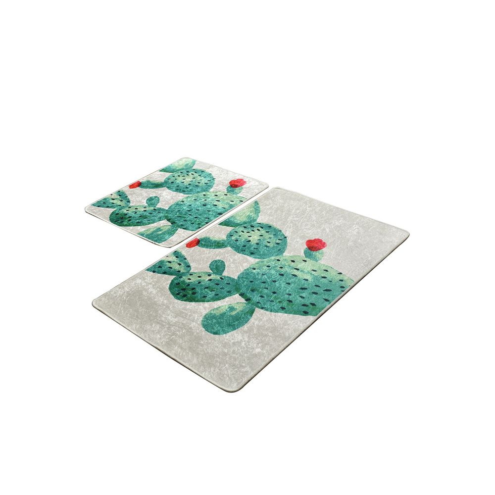 Set kupaonskih prostirki Green Djt Multicolor (2 komada) slika 2