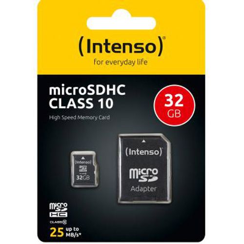 Intenso High Performance microSDHC kartica 32 GB Class 10 uklj. SD adapter slika 2