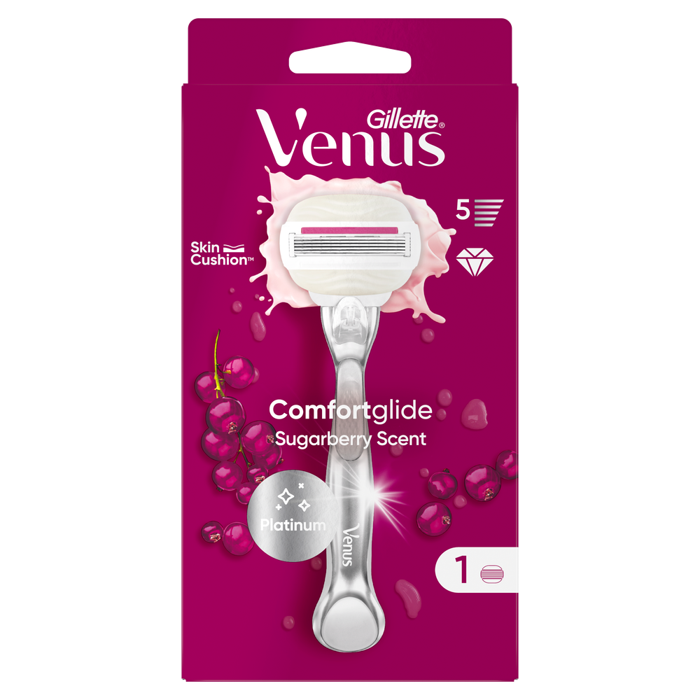 Gillette Venus ženski brijač Sugarberry + 1 patrona slika 1