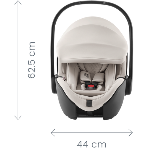 Britax Romer autosjedalica Baby Safe Pro i-Size, Grupa 0+ (0-13 kg) -  Midnight Grey slika 11