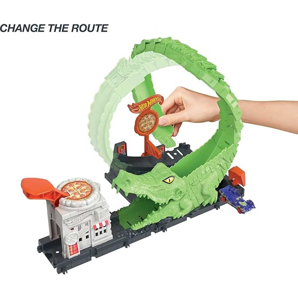 Hot Wheels City Attack Set za igru sa autićem, Sorto slika 4