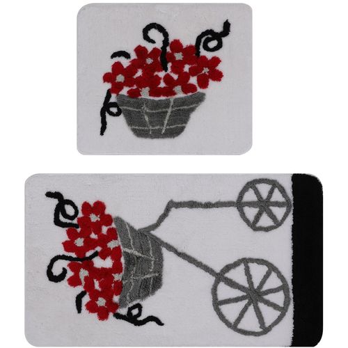 Colourful Cotton Set akrilnih kupaonskih prostirača (2 komada) Alacati slika 5