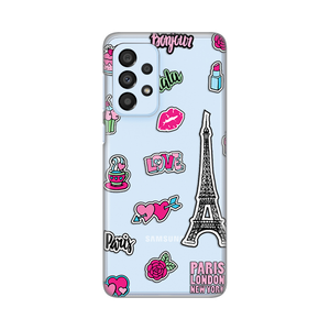 Torbica Silikonska Print Skin za Samsung A336B Galaxy A33 5G Love Paris