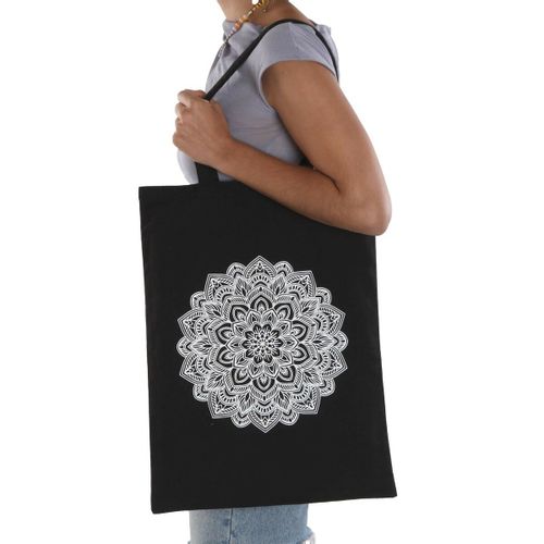 Ženska Ručna Torba Versa Crna 36 x 48 x 36 cm Mandala slika 2