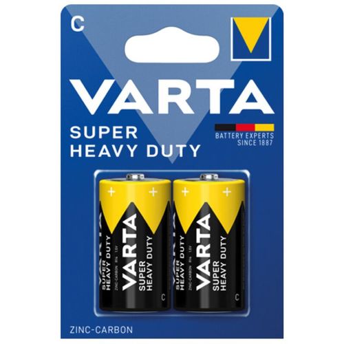 VARTA Superlife Tip C 1.5V R14P SUPER HEAVY DUTY, PAK2 CK, Cink-karbon baterije slika 1