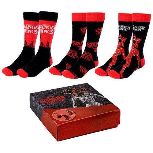 Stranger Things pack 3 adult socks slika 1