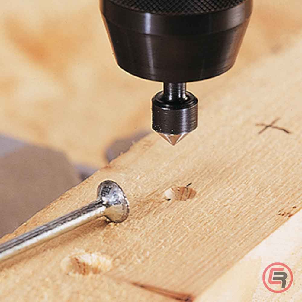 Wolfcraft Set Turpija i Upuštač Osovina fi 6,35 mm / 5 dijelni - 2540000 slika 3