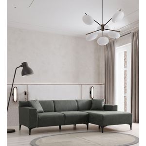 Ugaona sofa New Petra R - Zelena