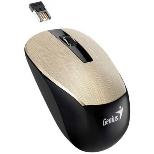 GENIUS NX-7015 Wireless Optical USB crno-zlatni miš slika 2