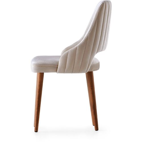 Hanah Home AÃ§elya - Cream - 1 Cream Chair Set (4 Pieces) slika 4