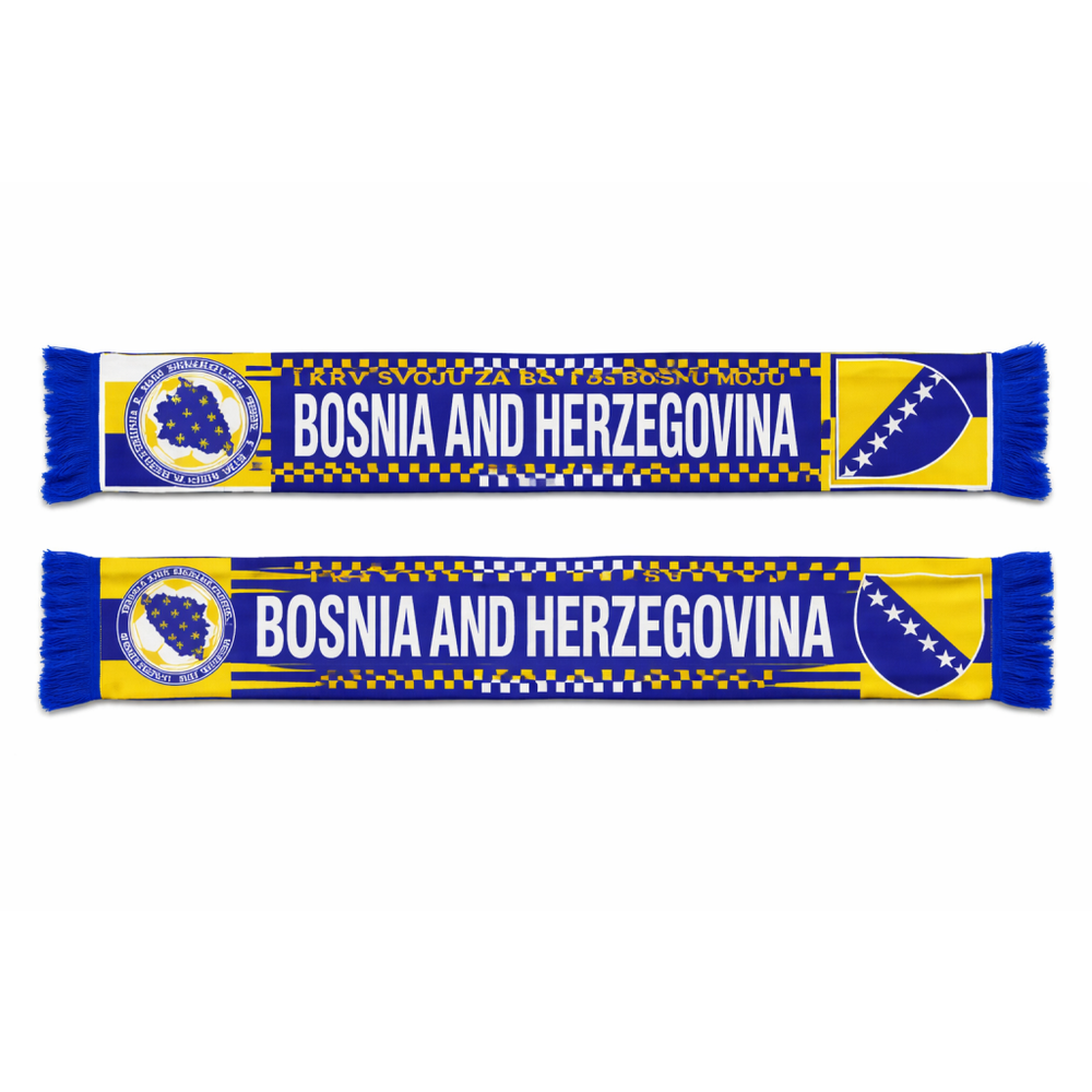 Navijački šal Bosnia and Herzegovina slika 1