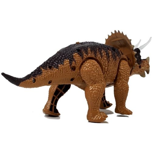 Dinosaur Triceratops na baterije, žuto-crni slika 4