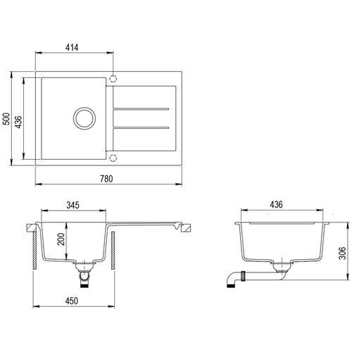 Set Tesa SQT101-AW + C02 crna slika 2