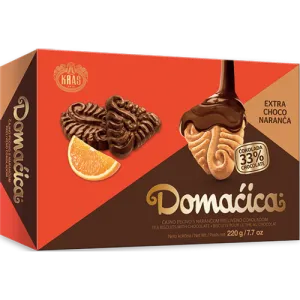 Kraš Domaćica extra choco naranča 220g, keksi KRATAK ROK